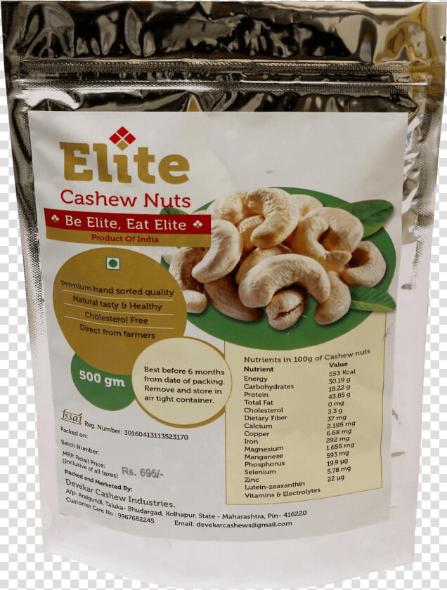 Be Elite Eat Elite   Cashew  HD Png DownloadTransparent PNG