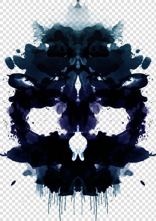 Rorschach Skull  HD Png DownloadTransparent PNG