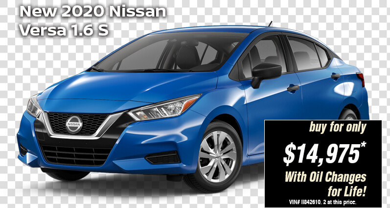 Versa Offer Feb  14 975   2020 Nissan Versa Blue  HD Png DownloadTransparent PNG