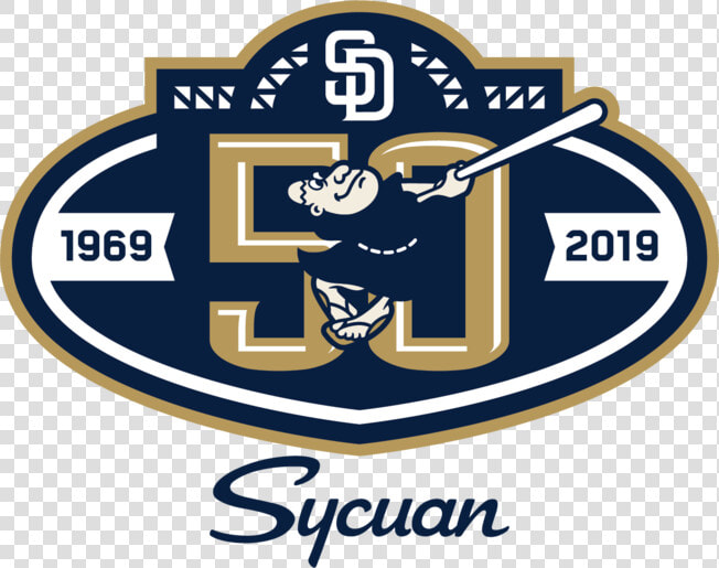 Unveil Th Anniversary Logo   San Diego Padres 50th Anniversary Logo  HD Png DownloadTransparent PNG