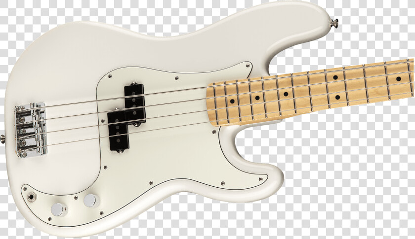 New Fender Player Precision Bass 4 string Maple Board   Fender Player Precision Bass Polar White  HD Png DownloadTransparent PNG