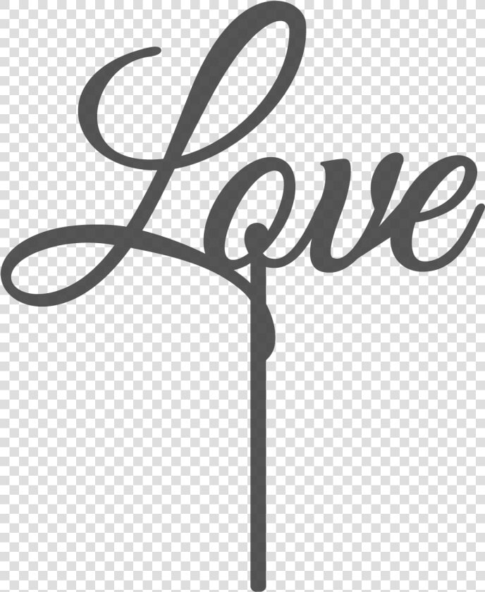 Love Wedding Cake Topper   Love Topper Png  Transparent PngTransparent PNG