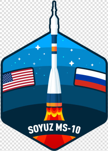 Soyuz Ms 10 Russia Usa Soyuz Space Capsule Rocket Design   Illustration  HD Png DownloadTransparent PNG