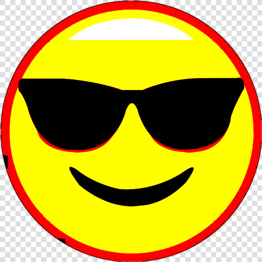  emoji  sunglasses  b  deepfry  deepfried  deepfriedmemes   Deep Fried Smiley Emoji  HD Png DownloadTransparent PNG