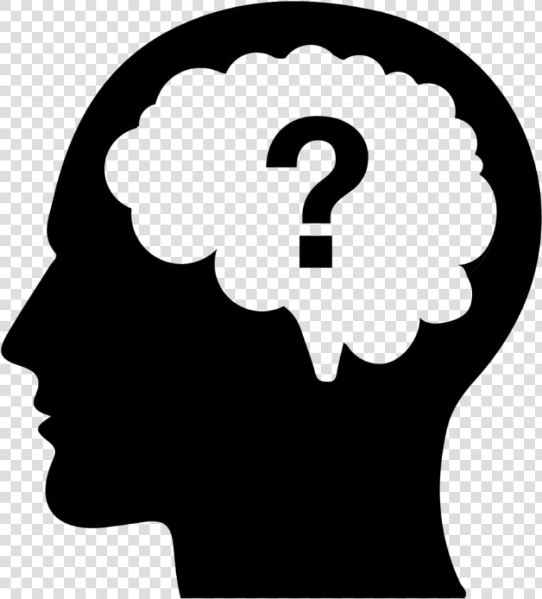 Files Thought Free   Silhouette Of Person Thinking  HD Png DownloadTransparent PNG