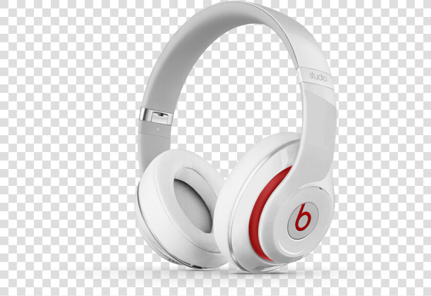 Overear Studio 2 White Standard Quarter Right 2 O   Beats Studio 3 White And Red  HD Png DownloadTransparent PNG