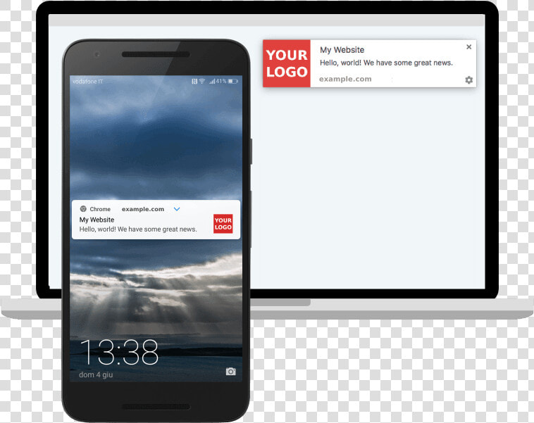 Web Push Notifications Mobile  HD Png DownloadTransparent PNG
