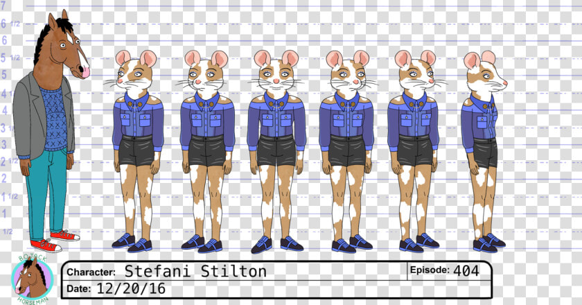 Bojack Horseman Character Sheet  HD Png DownloadTransparent PNG