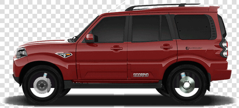 Slide Background   Mahindra Scorpio 2014 Black  HD Png DownloadTransparent PNG