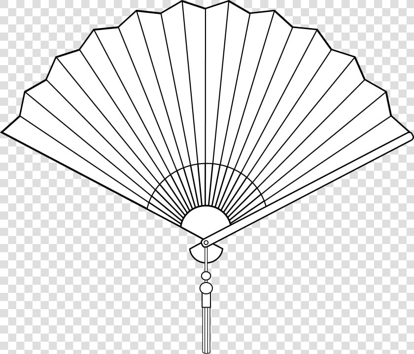 Fan Clipart Orange Chinese   Hand Fan  HD Png DownloadTransparent PNG