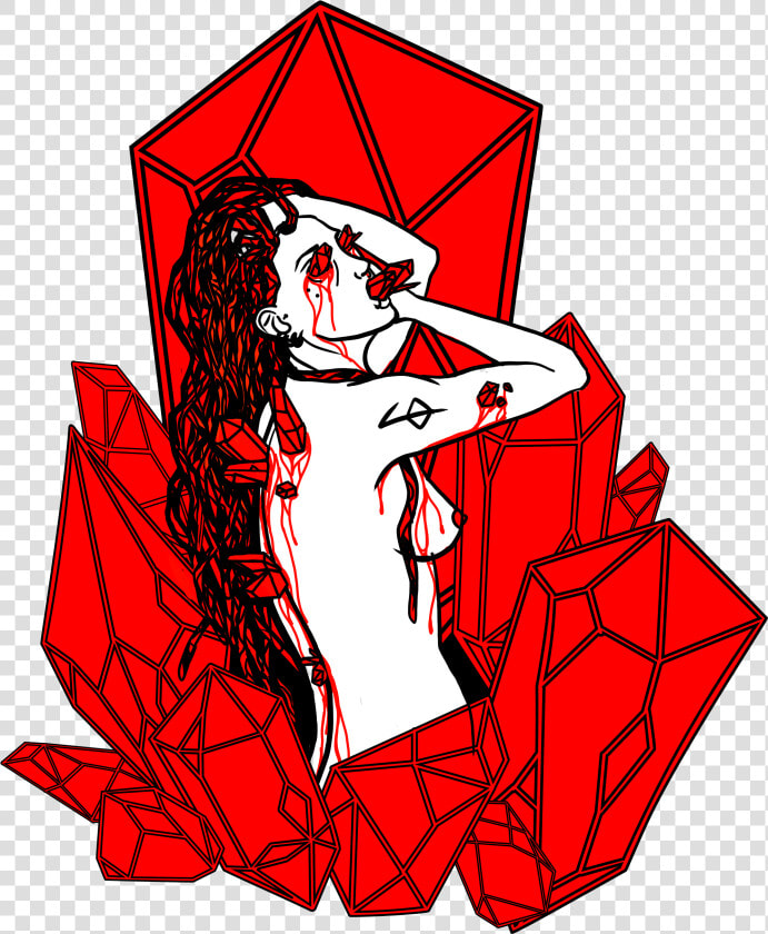 Crystal   Crystals Drawing  HD Png DownloadTransparent PNG