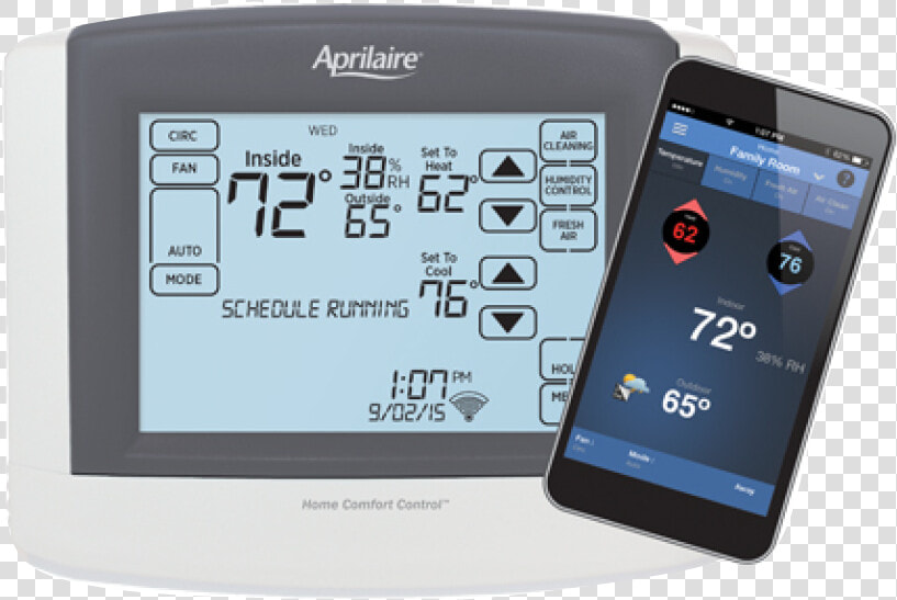 Aprilaire 8910w Thermostat  HD Png DownloadTransparent PNG