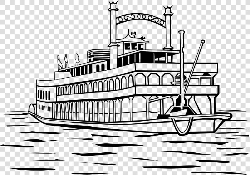 Transparent Ferry Png   Ferry Black And White  Png DownloadTransparent PNG