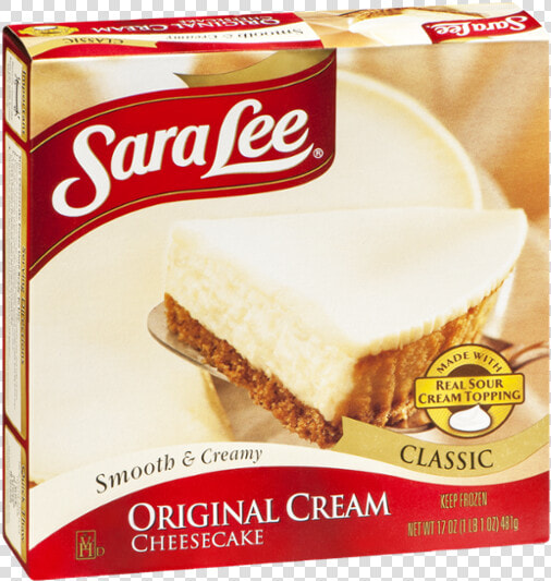 Sara Lee Creamy Cream Original Cream Cream Cheese Cake  HD Png DownloadTransparent PNG