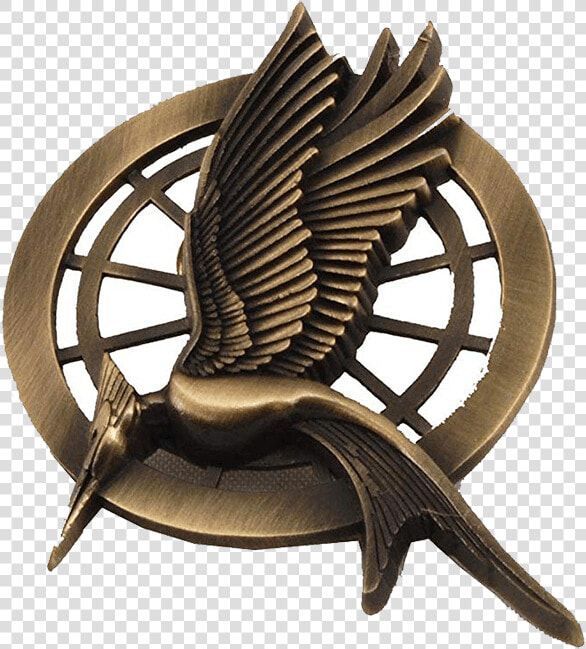 Transparent Mockingjay Pin Png   Catching Fire Mockingjay Pin  Png DownloadTransparent PNG