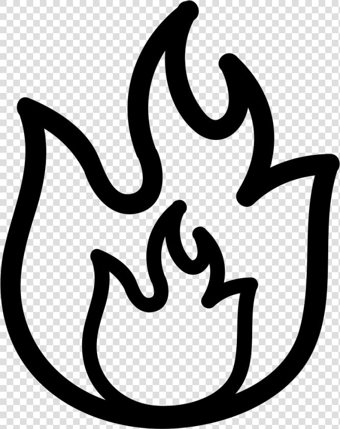 Fire Hand Drawn Outlines   Flame Fire Outline Png  Transparent PngTransparent PNG