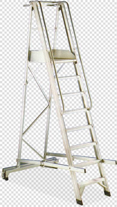 Stairway Bunk Folds Down To Cemeteries In Aluminum   Foldable Platform Ladder  HD Png DownloadTransparent PNG