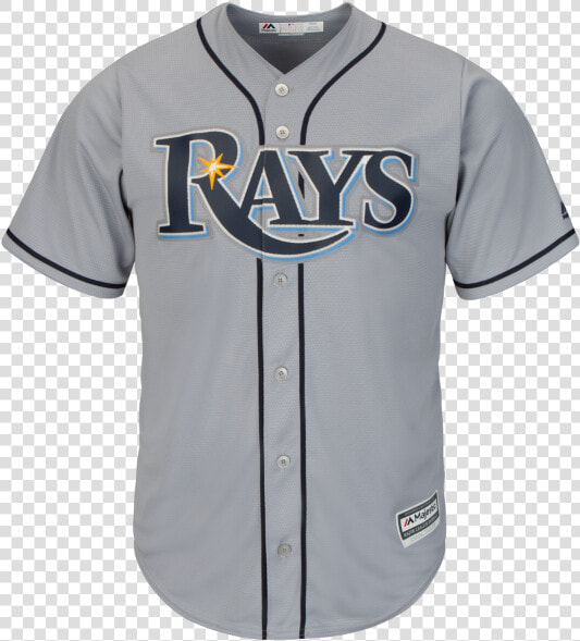 Men S Tampa Bay Rays Majestic Road Cool Base Jersey   Baseball Uniform  HD Png DownloadTransparent PNG