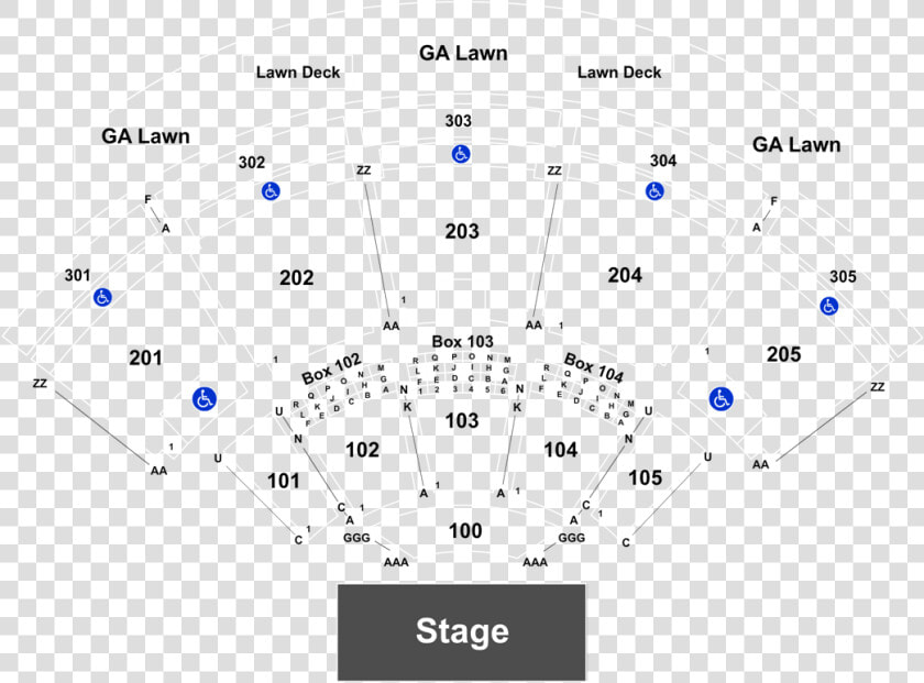 Ak Chin Pavilion Seating Chart Row Tt  HD Png DownloadTransparent PNG