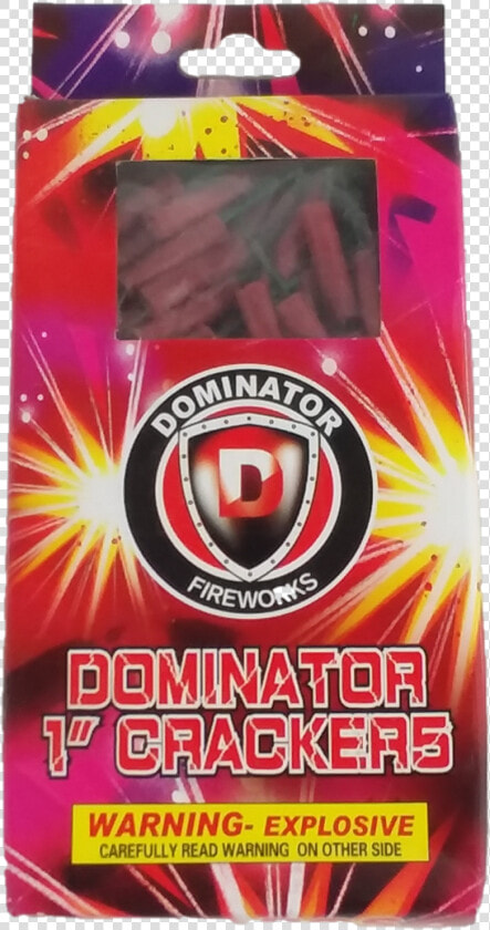 Dm1232 Dominator 1 Inch Firecrackers   Fireworks  HD Png DownloadTransparent PNG