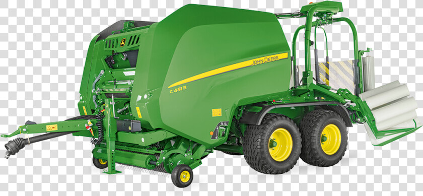 Round Balers John Deere C451r   John Deere C461r  HD Png DownloadTransparent PNG