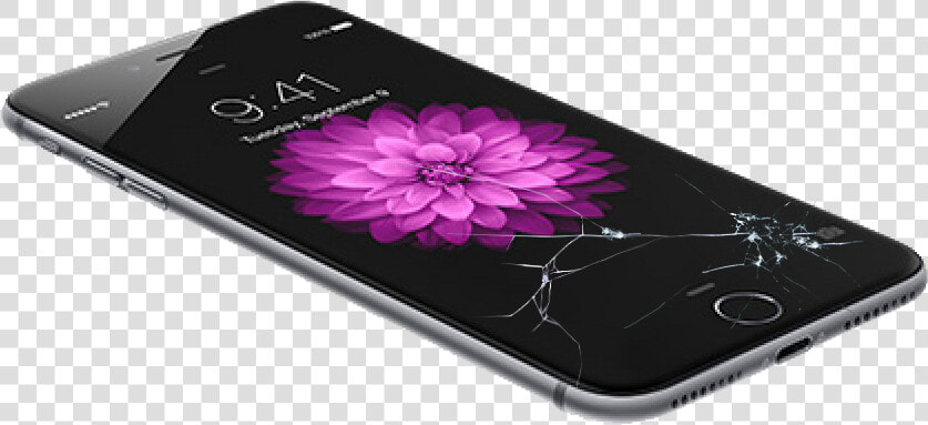 Broken Phone   Repair Iphone 8 Broken Screen  HD Png DownloadTransparent PNG