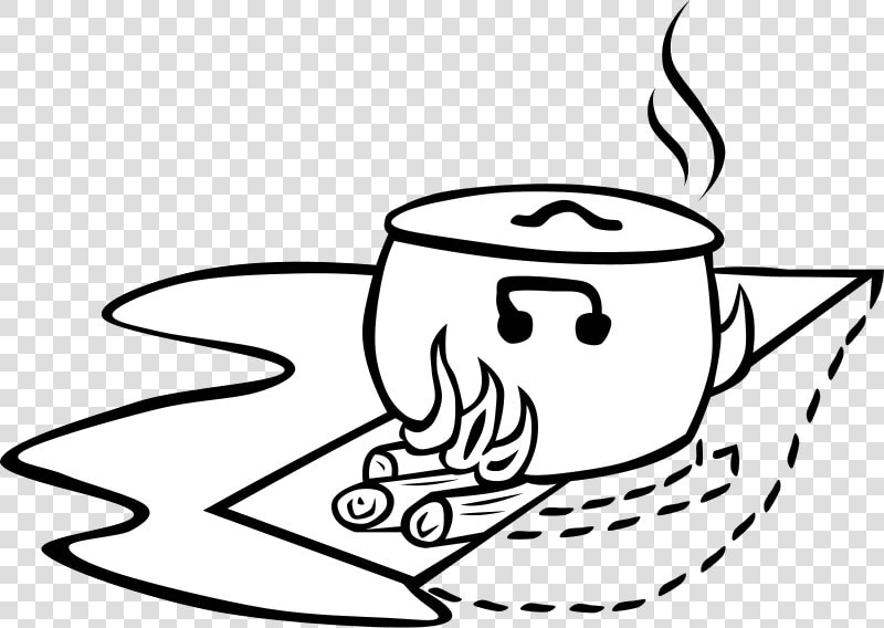 This Graphics Is Bonfire Cooking Crane About Bushcraft    Cooking Clip Art  HD Png DownloadTransparent PNG