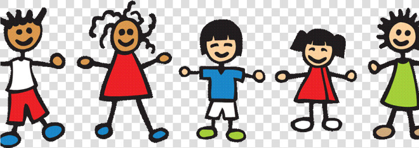 Happy Children Playi   Children Holding Hands Clipart  HD Png DownloadTransparent PNG