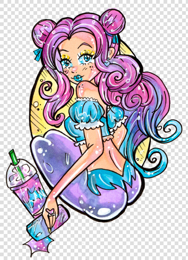 Frappuccino Buttselfie Ych   Draw Starbucks Unicorn Frappuccinos  HD Png DownloadTransparent PNG