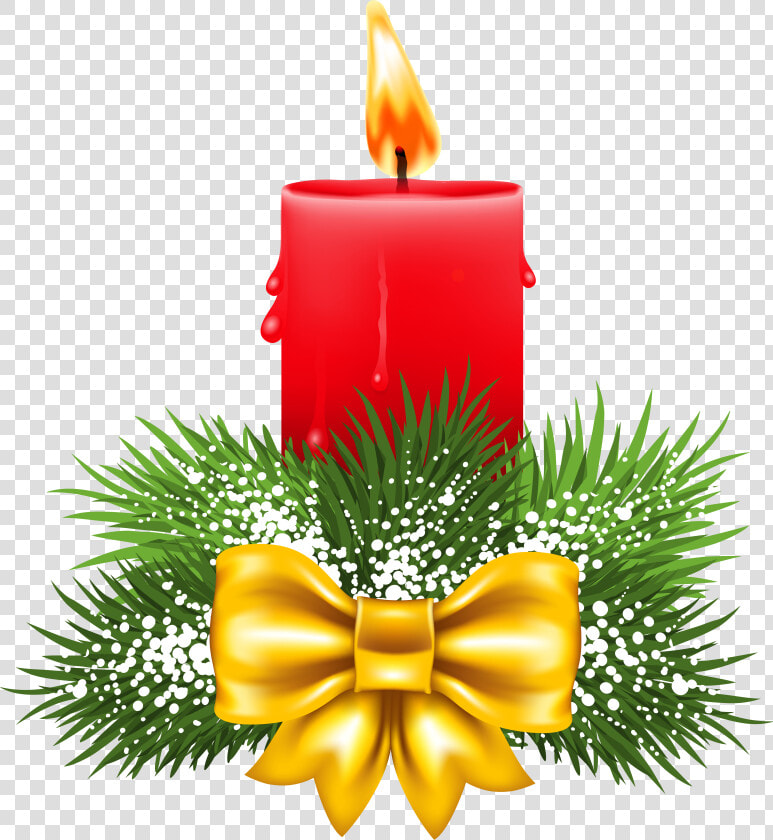 Christmas Decoration Candle Clip Art   Christmas Candle Png  Transparent PngTransparent PNG