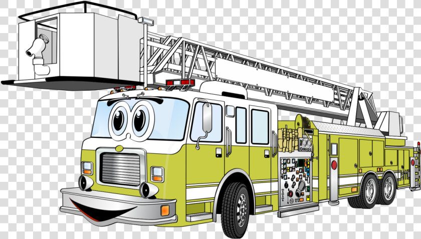 Fire Engine Hook Ladder Truck Firefighter Clip Art   Firefighter Ladder Art  HD Png DownloadTransparent PNG