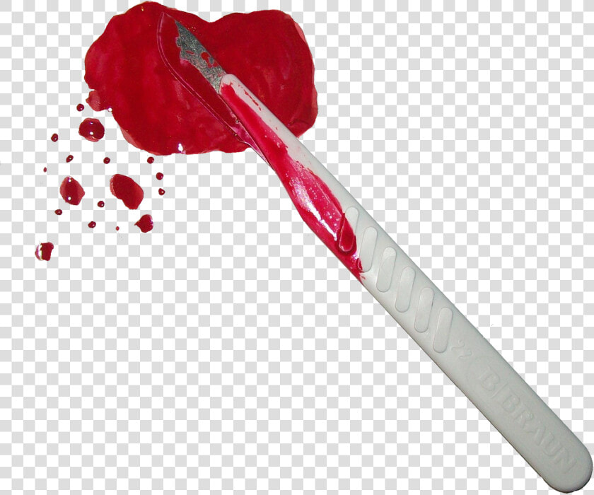 Scalpel With Blood  HD Png DownloadTransparent PNG