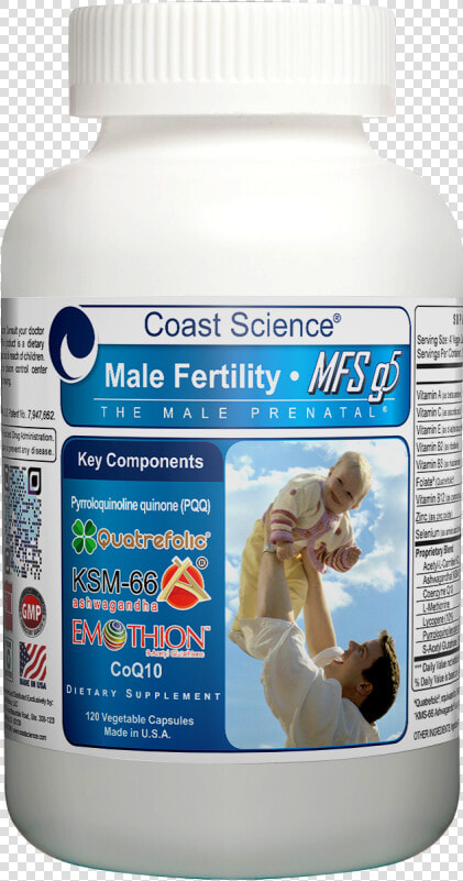 Mfsg5 bottle   Mfs Male Fertility Supplement  HD Png DownloadTransparent PNG