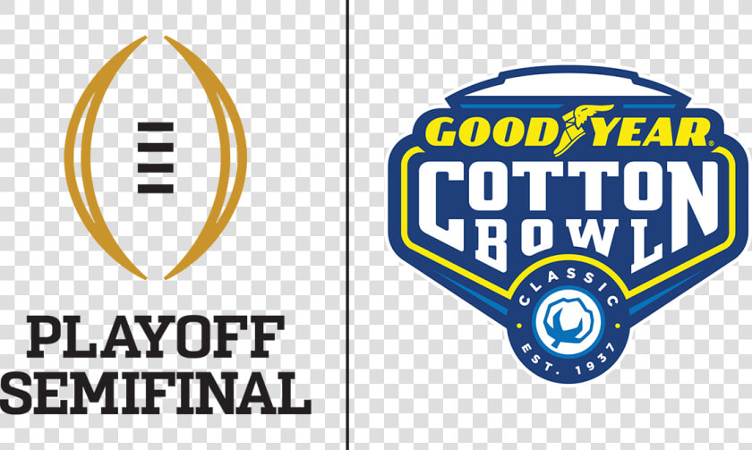 Playoff Semifinal At The Goodyear Cotton Bowl Classic   College Football Playoff Semifinal At The Goodyear  HD Png DownloadTransparent PNG