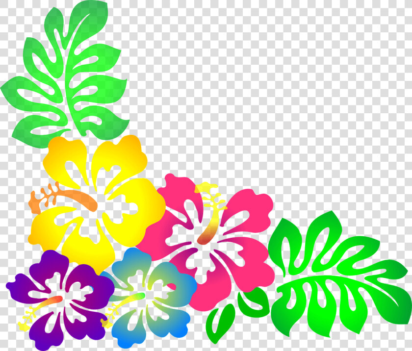 Luau Flower   Clipart Hawaiian Flowers  HD Png DownloadTransparent PNG