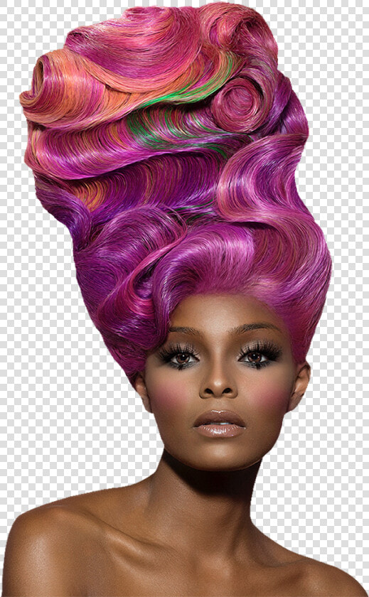 Custom Hair Art Sculptures Studio Glamour Salon  HD Png DownloadTransparent PNG