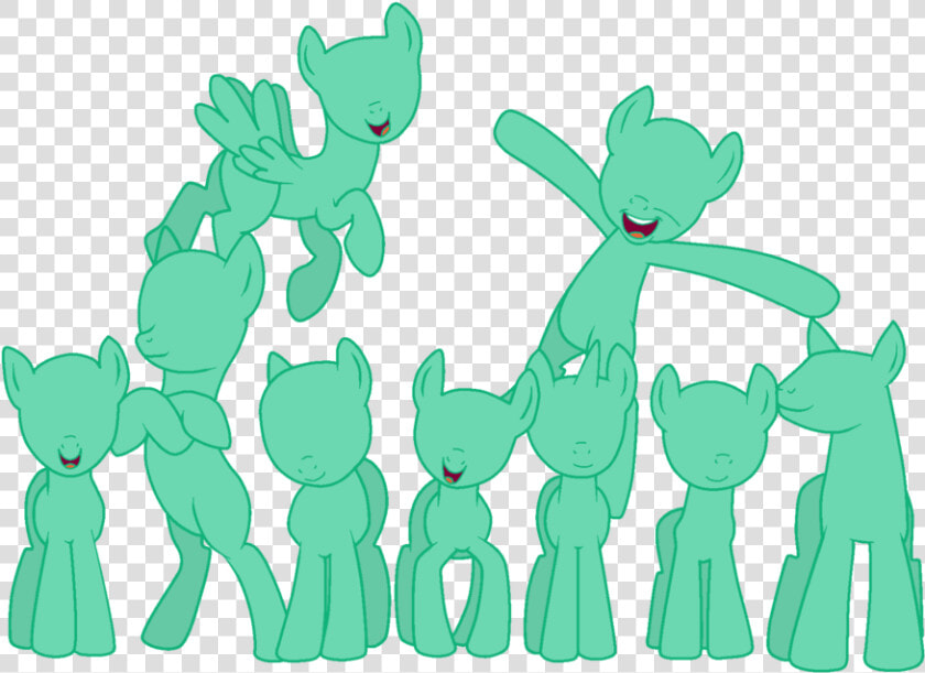 Image Result For Group Mlp Base Group Bases  Mlp Base    Ms Paint Group Mlp Base  HD Png DownloadTransparent PNG