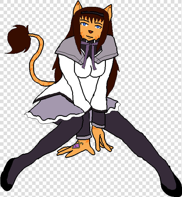 Homura Akemi   Cartoon  HD Png DownloadTransparent PNG