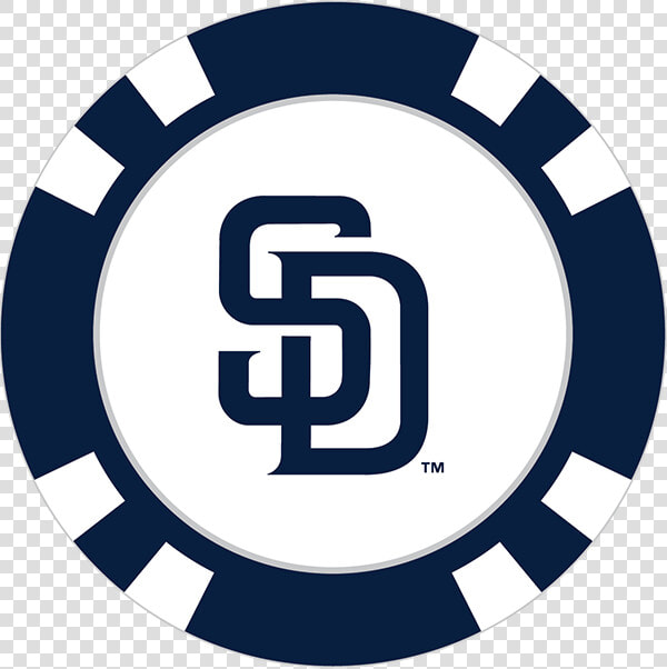 San Diego Padres Poker Chip Ball Marker   New England Patriots Logo Circle  HD Png DownloadTransparent PNG