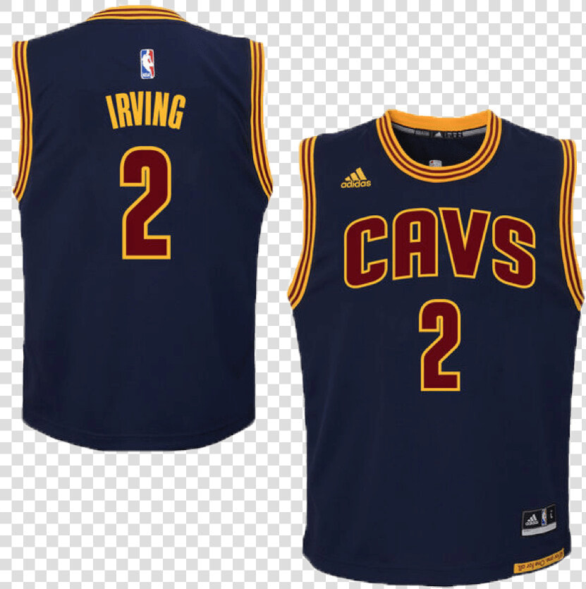 Black Kyrie Irving Jersey Youth   Cavs Basketball Jersey  HD Png DownloadTransparent PNG