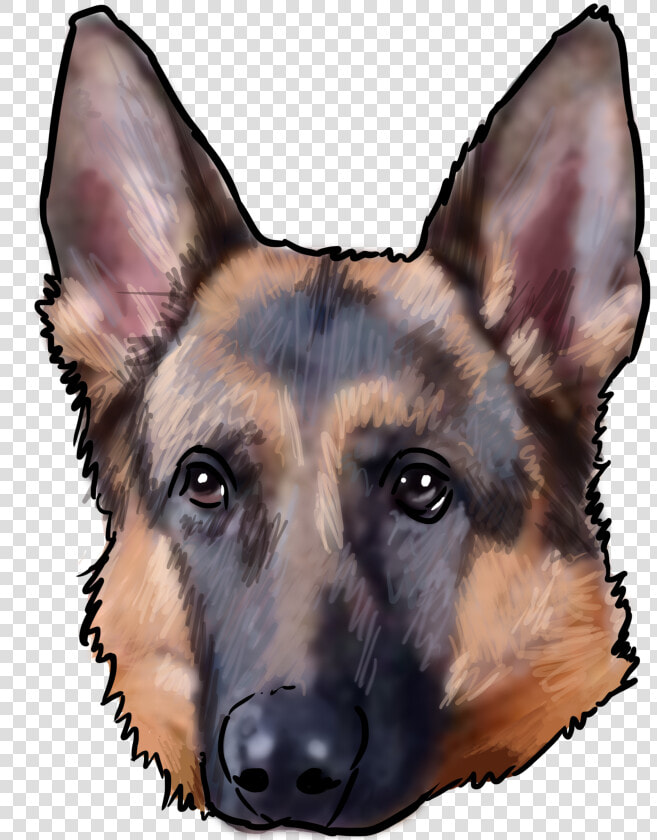 Transparent German Shepherd Clipart   German Shepherd Vicious Dog  HD Png DownloadTransparent PNG