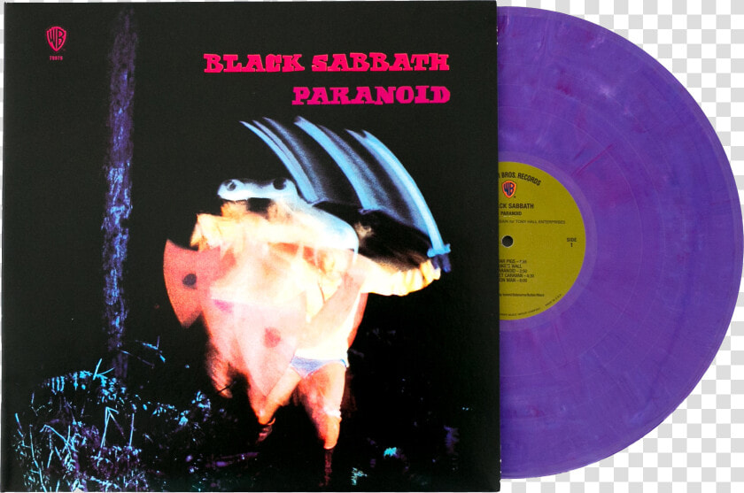 Black Sabbath Paranoid Vinyl  HD Png DownloadTransparent PNG