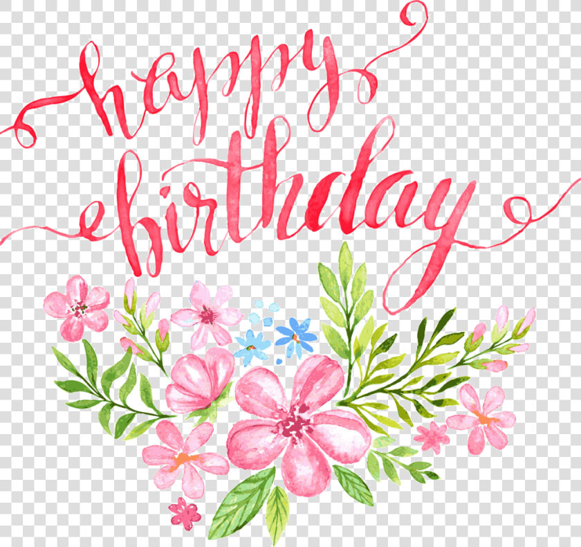 Happy Birthday Clipart Flower Pin   Happy Birthday Flowers  HD Png DownloadTransparent PNG