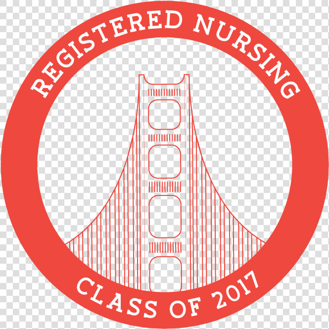 Ccsf Registered Nurse Graduating Class Logo Bridge   Graphic Design  HD Png DownloadTransparent PNG