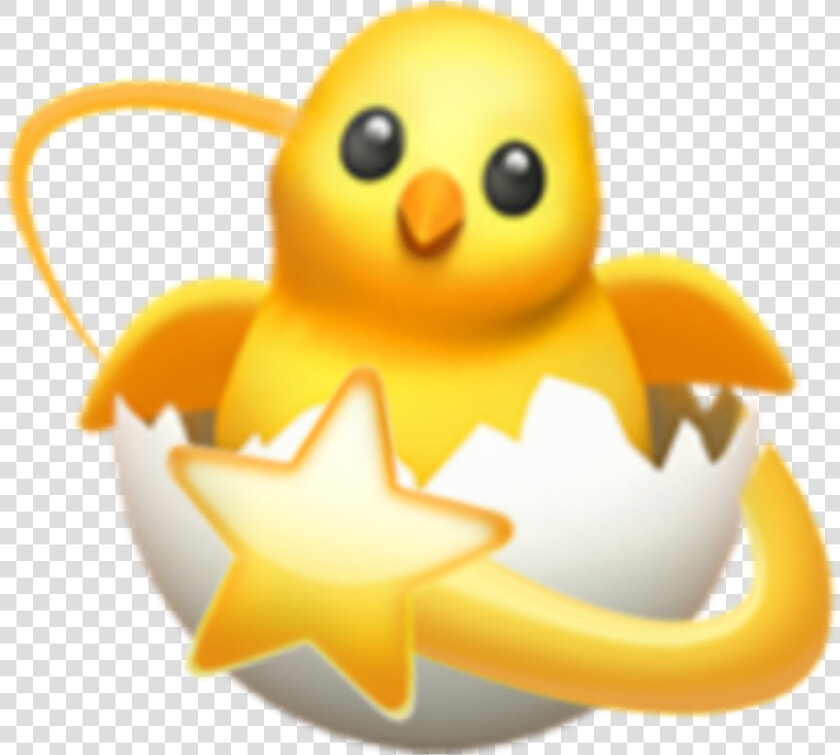  chicken  crown  star  stardust  emojis  emoji  cute   Baby Duck Emoji Transparent  HD Png DownloadTransparent PNG