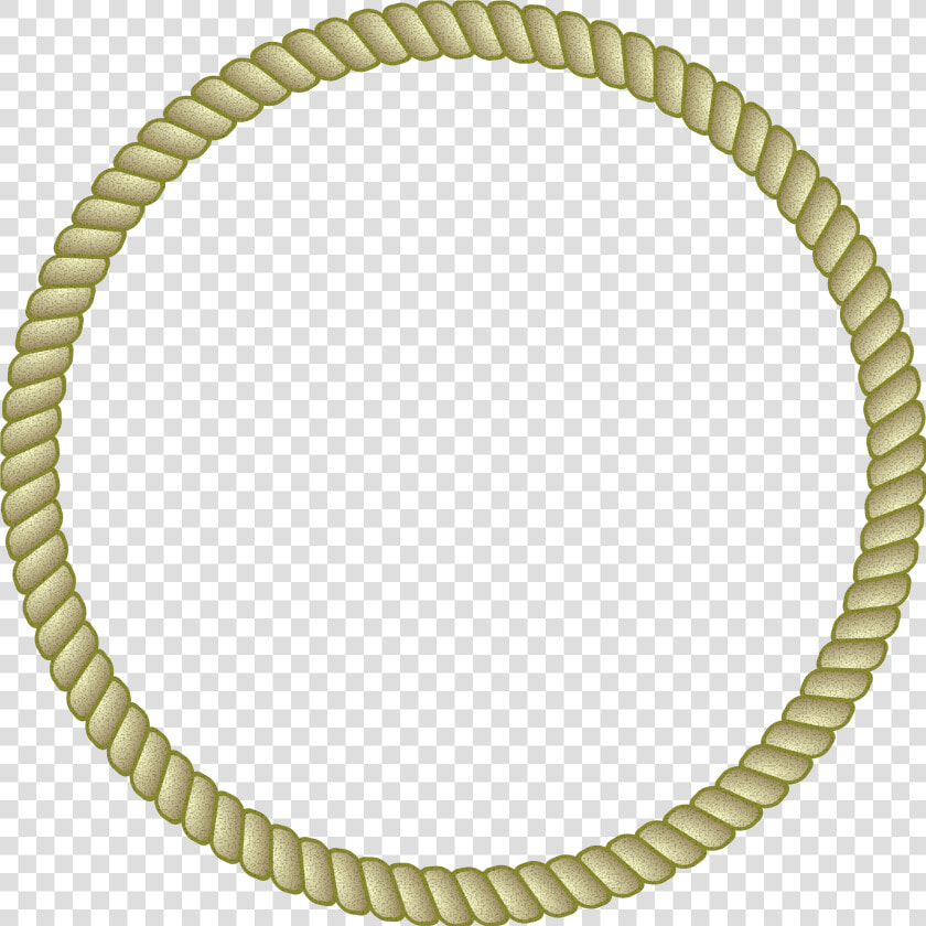 Round Rope Border Clip Arts   Trio Of Towns Marlena  HD Png DownloadTransparent PNG