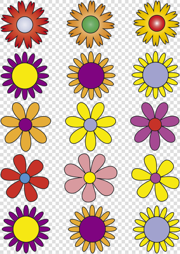 Flowers Vector Flowers Abstract Free Picture   Bunga Vektor  HD Png DownloadTransparent PNG