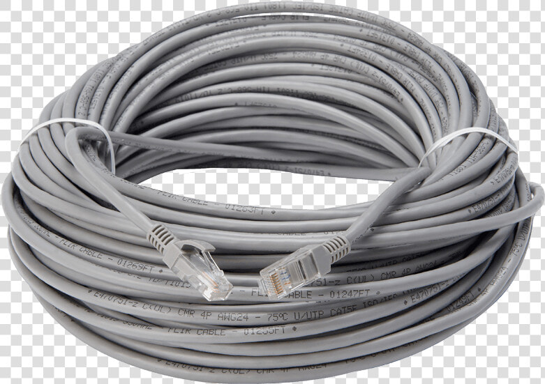 100ft Cat5e Extension Cable  Fire Resistant And In wall   Category 5 Cable  HD Png DownloadTransparent PNG