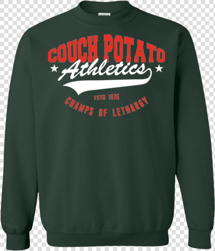 Couch Potato Crewneck Sweatshirt   Artesanart  HD Png DownloadTransparent PNG