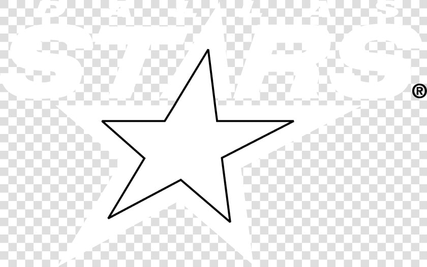 Dallas Stars Logo Black And White   Black Dallas Stars Logo  HD Png DownloadTransparent PNG